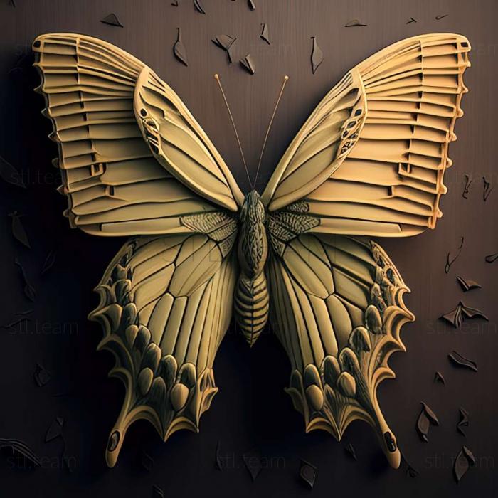 3D model Papilio laglaizei (STL)